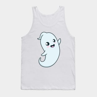 Cartoon Kawaii ghost Tank Top